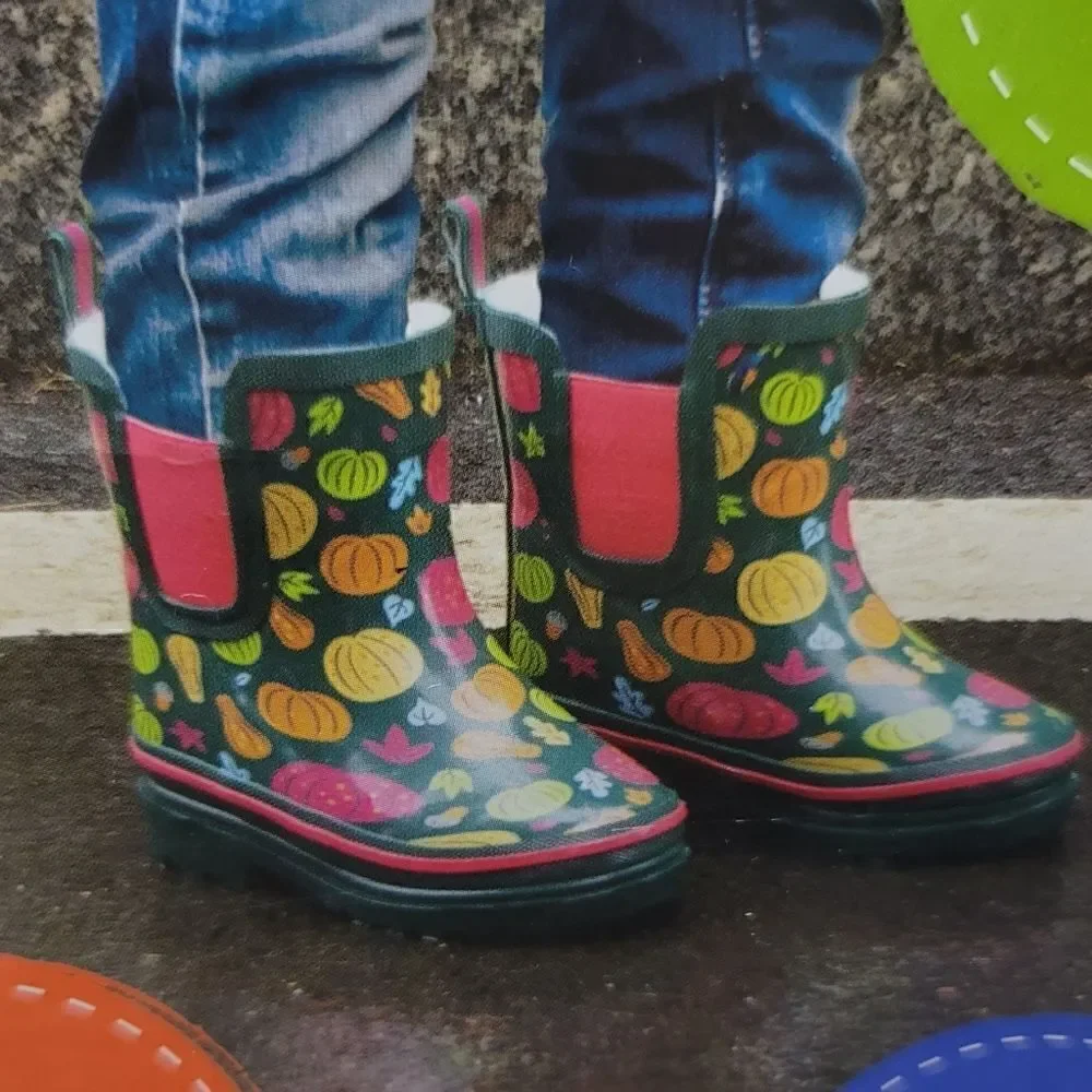 Lily & Dan childrens rain booties, 13/1